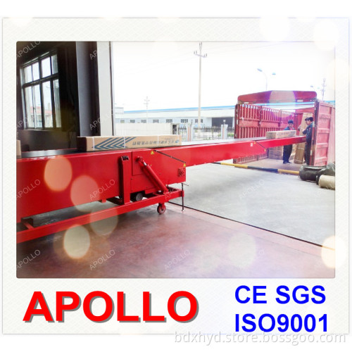 Loading and Unloading Expandible Belt Conveyor